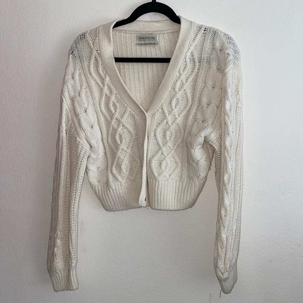 Urban outfitters cream knit sweater